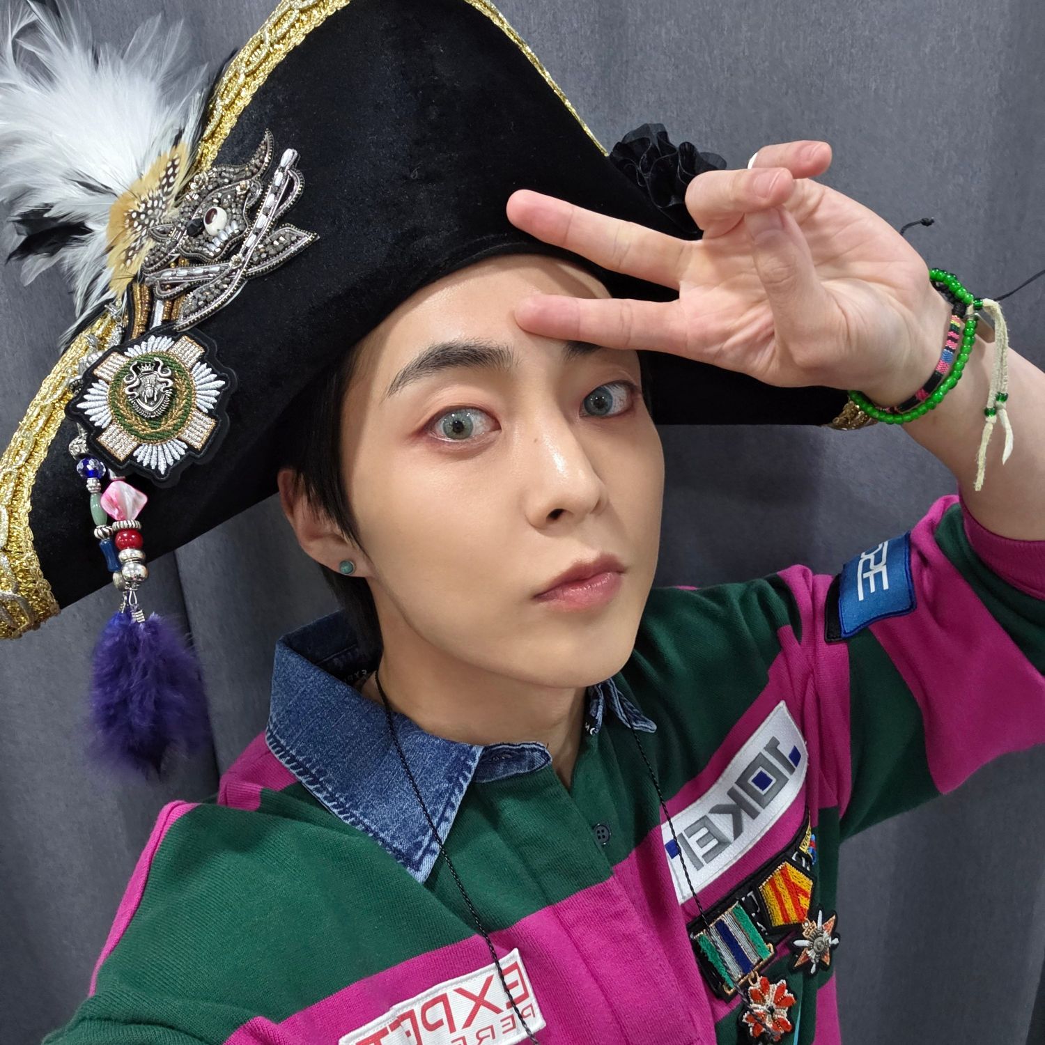 Recent activity shot of Xiumin (EXO)