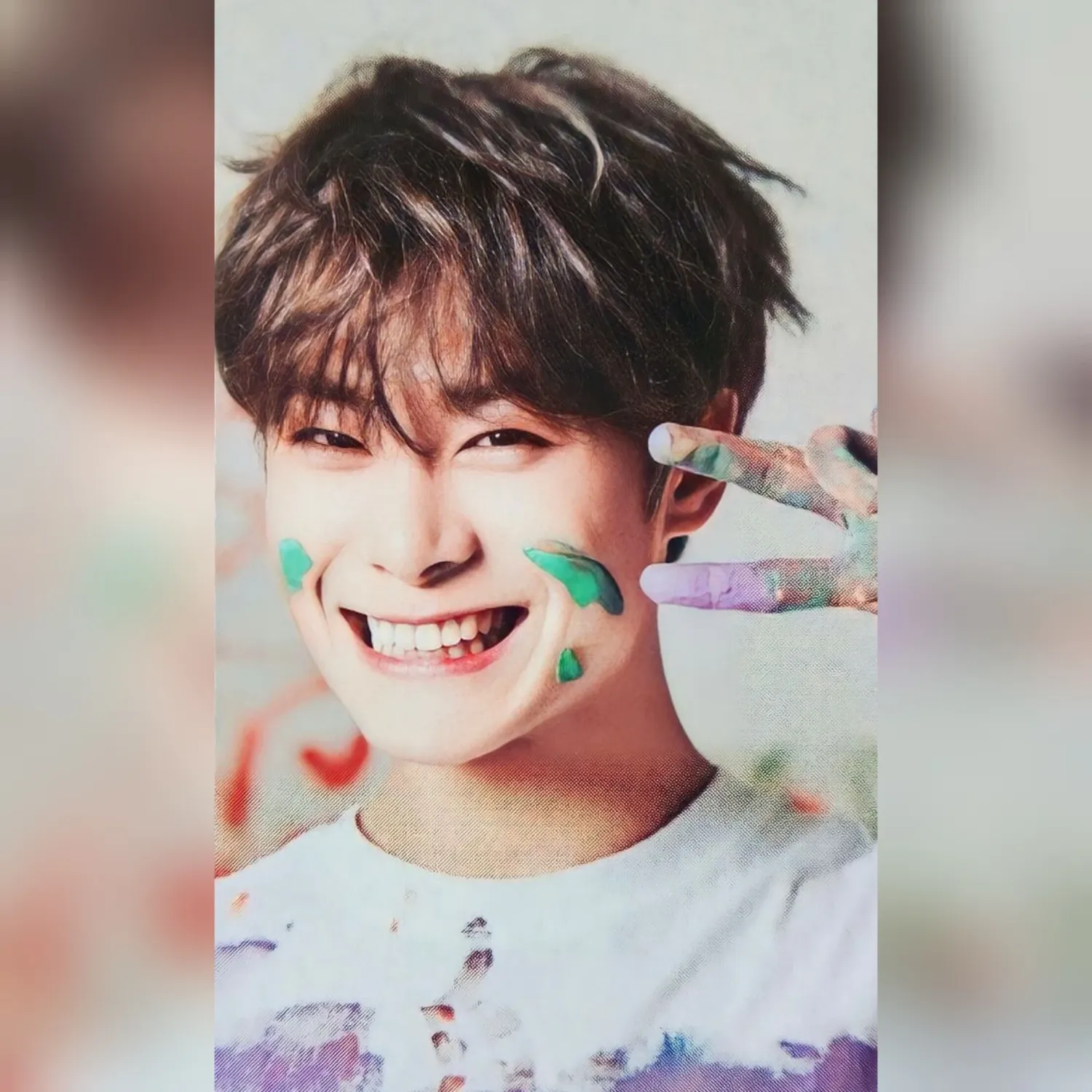 Recent activity shot of Moonbin (ASTRO)