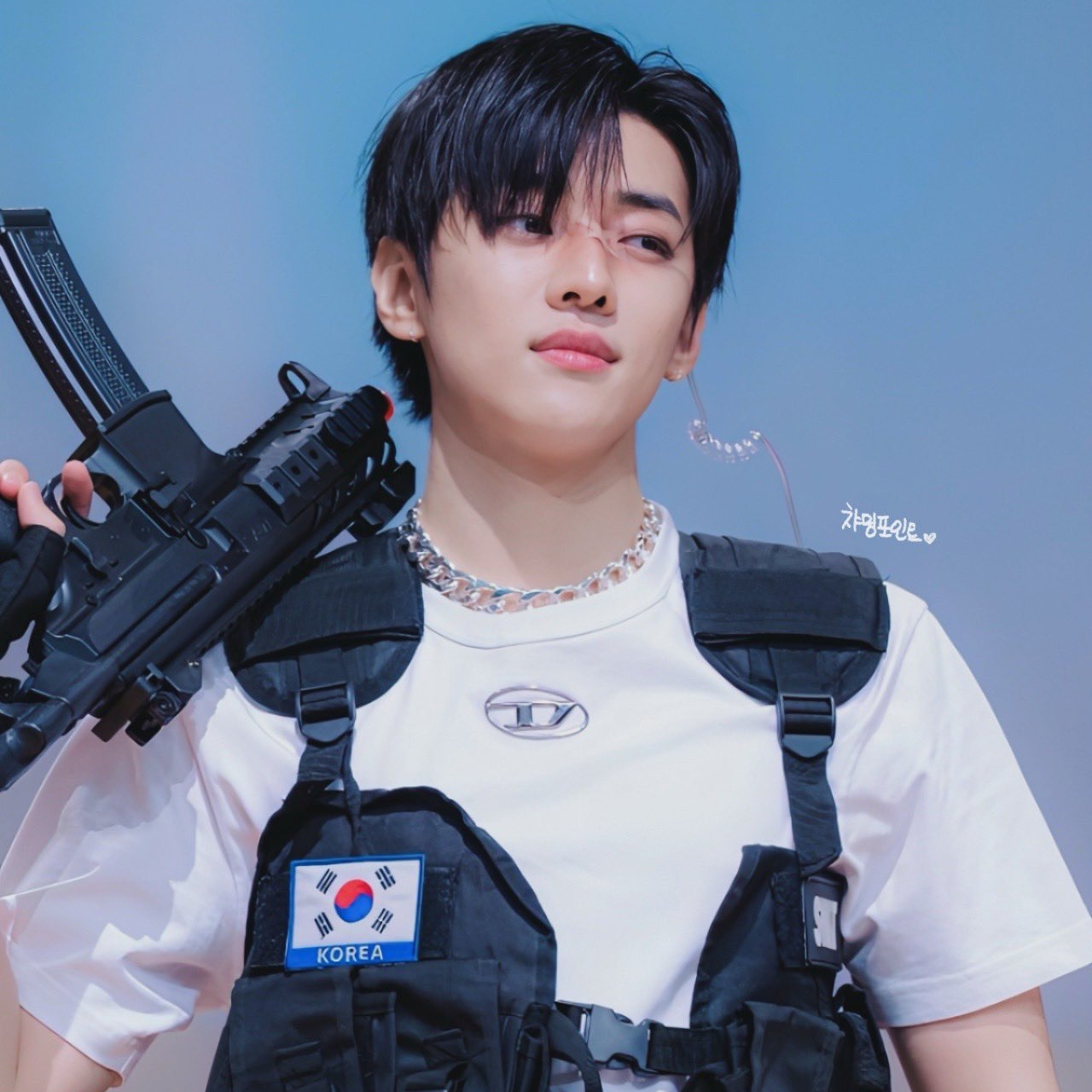 A moment captured by Jaechan (DKZ)'s fan