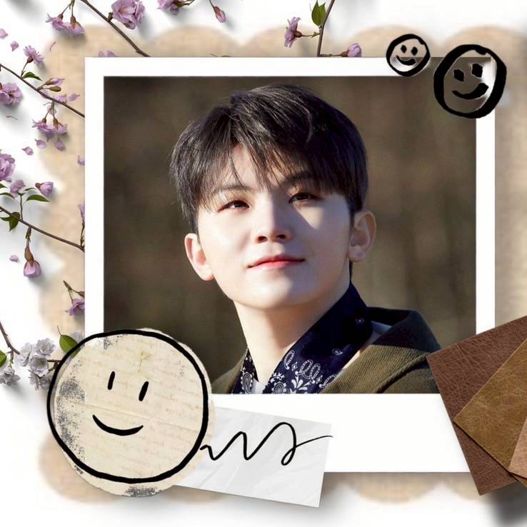 A moment captured by Woozi (SEVENTEEN)'s fan