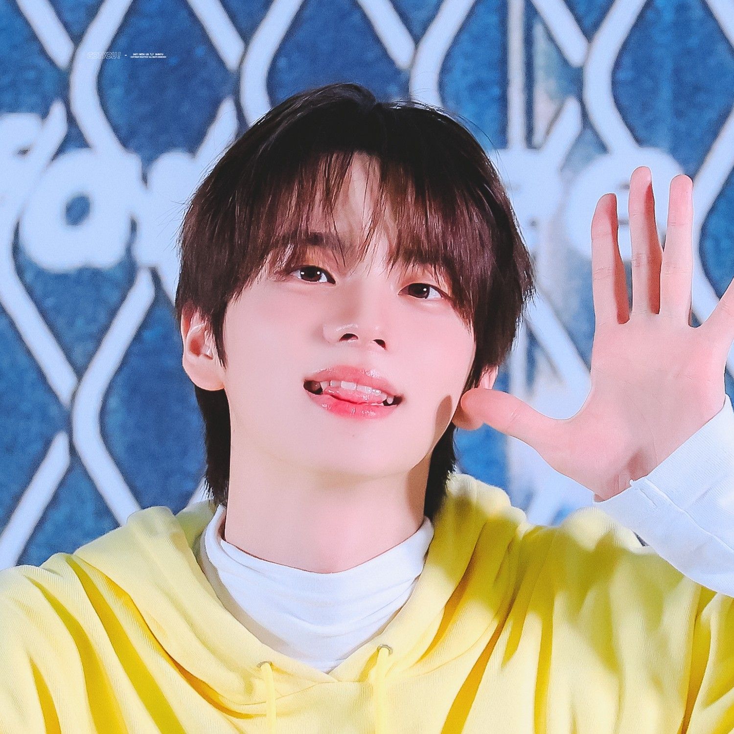 A moment captured by Shinyu (TWS)'s fan