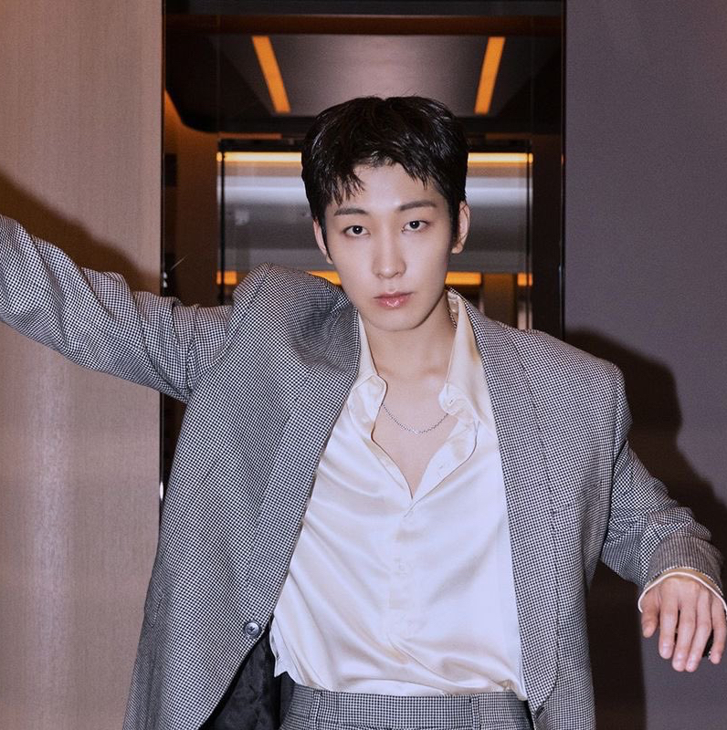 A moment captured by Wonwoo (SEVENTEEN)'s fan