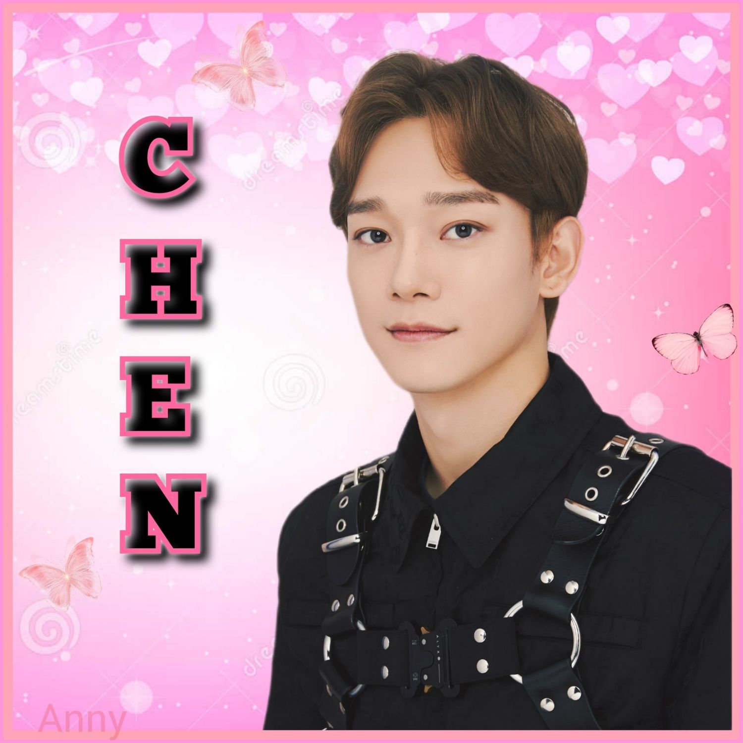 Recent activity shot of Chen (EXO)