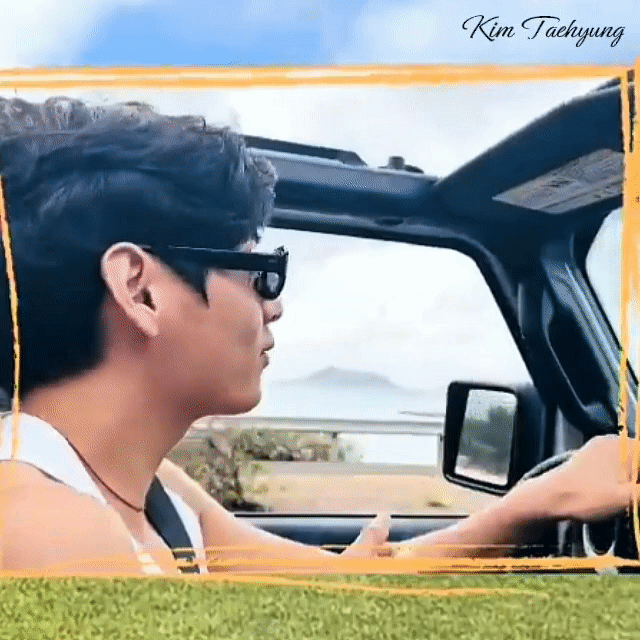 Recent activity shot of V (BTS)