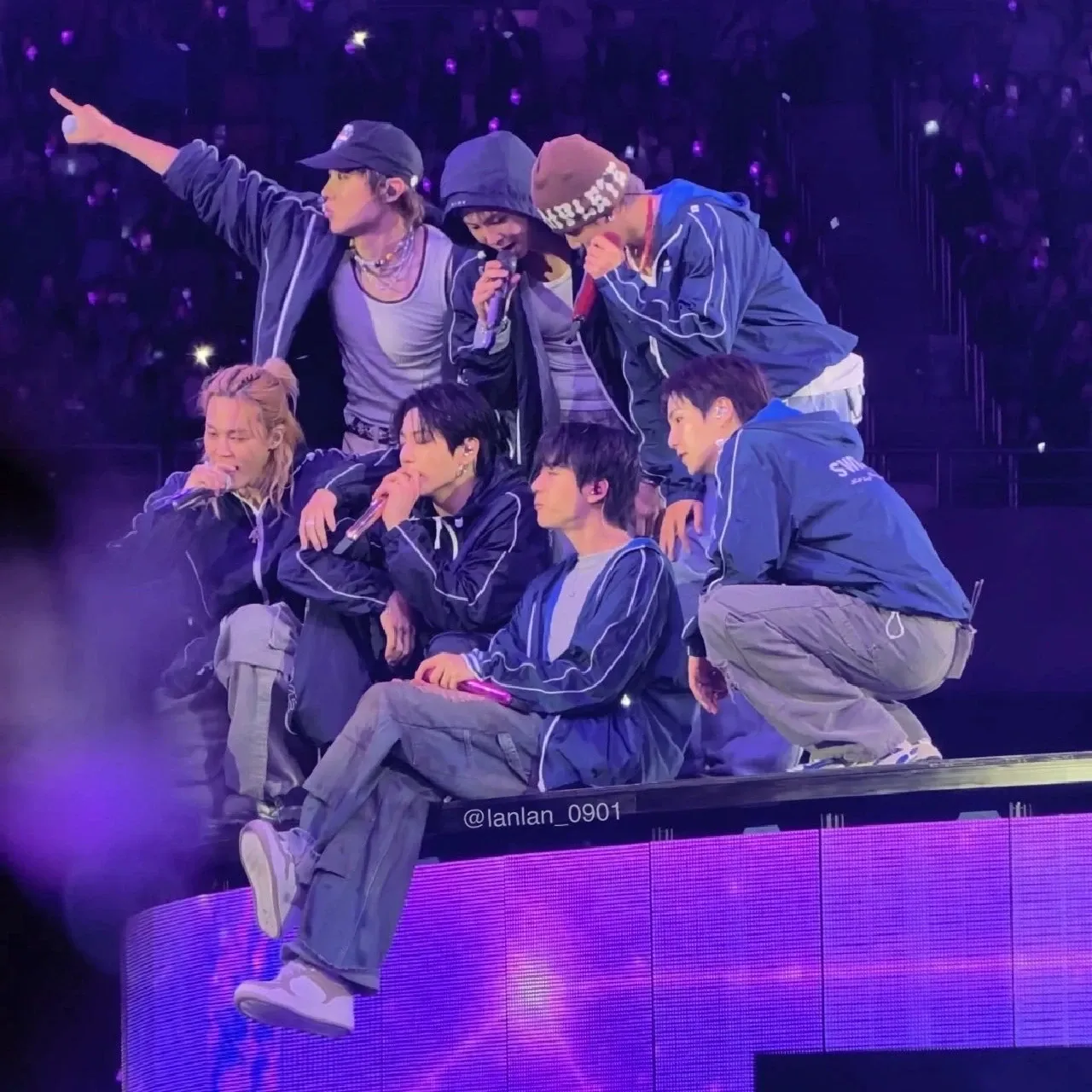 A moment captured by BTS's fan