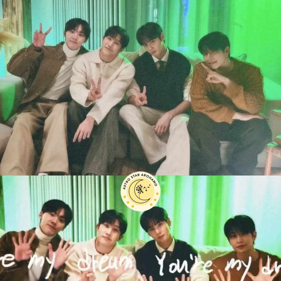 A moment captured by ASTRO's fan