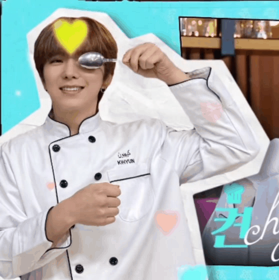 A moment captured by Kihyun (MONSTA X)'s fan