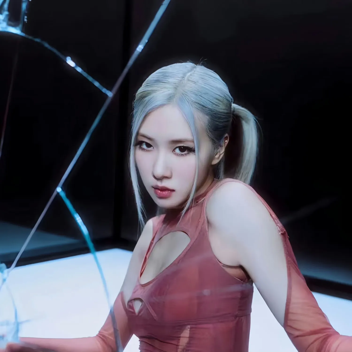 A moment captured by ROSÉ (BLACKPINK)'s fan