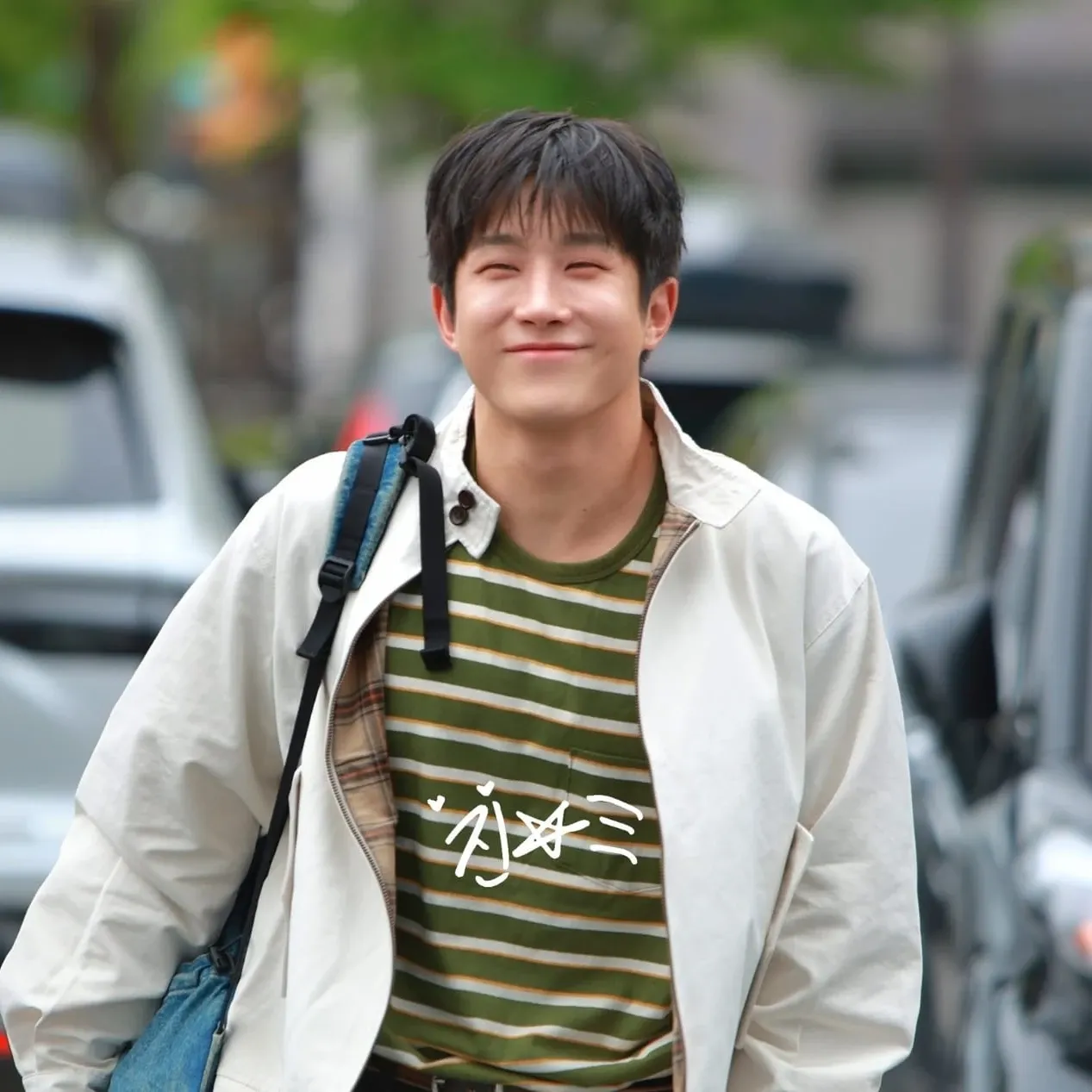 A moment captured by Jinjin (ASTRO)'s fan