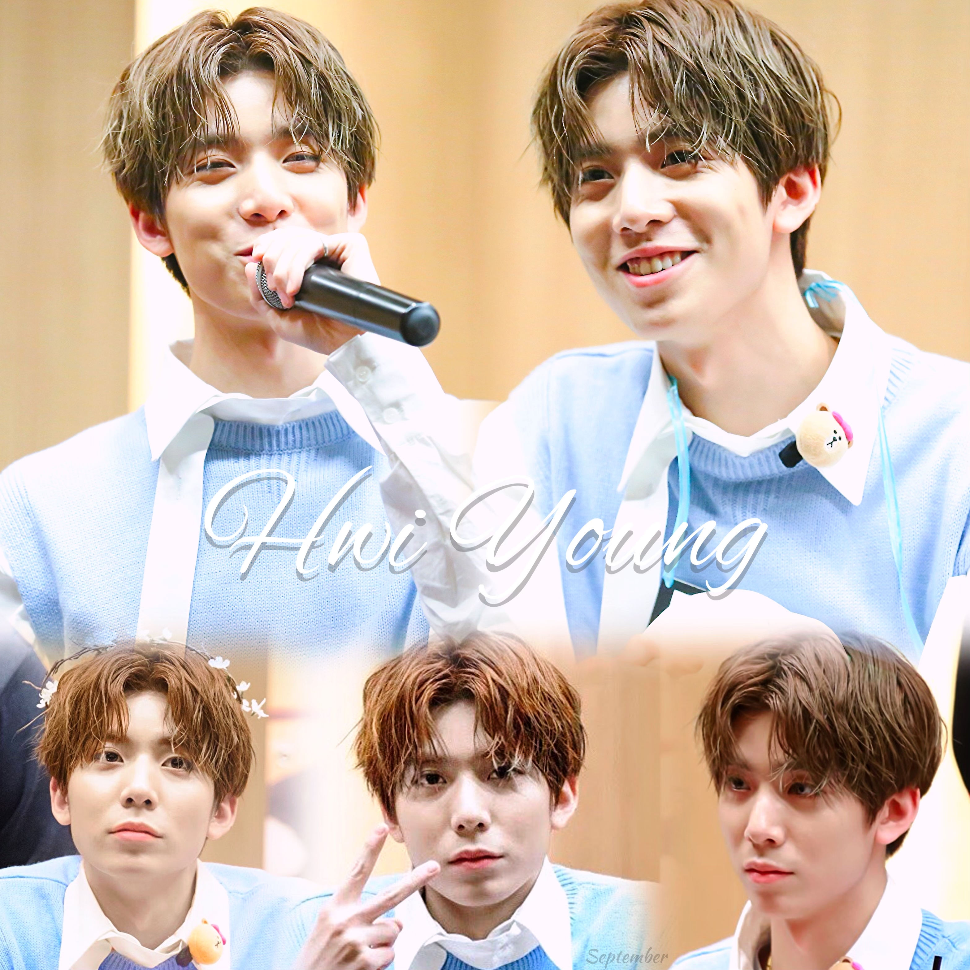 Behind-the-scenes cut of Hwiyoung (SF9)