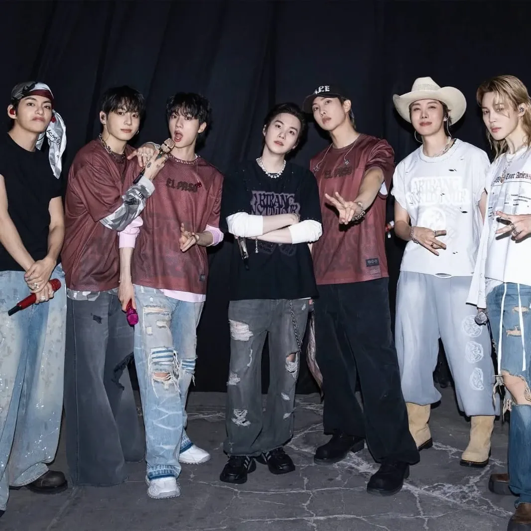 A moment captured by BTS's fan
