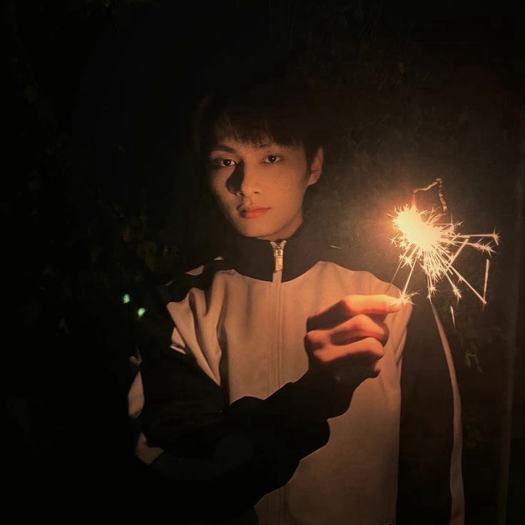 Recent activity shot of Jun (SEVENTEEN)