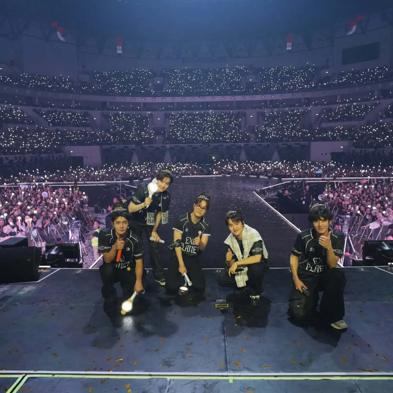 Potret di balik layar EXO