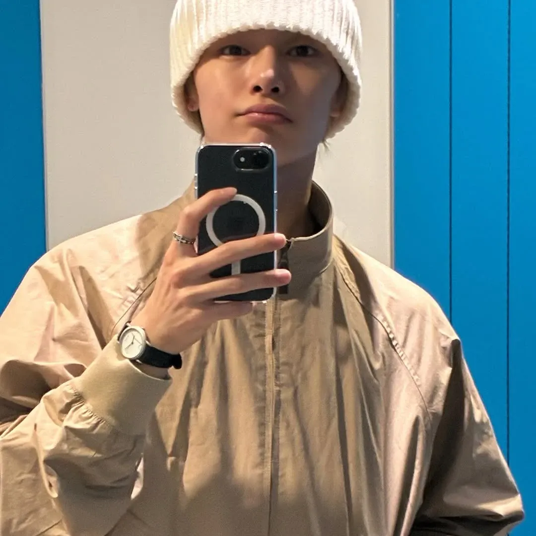 A moment captured by I.N (Stray Kids)'s fan