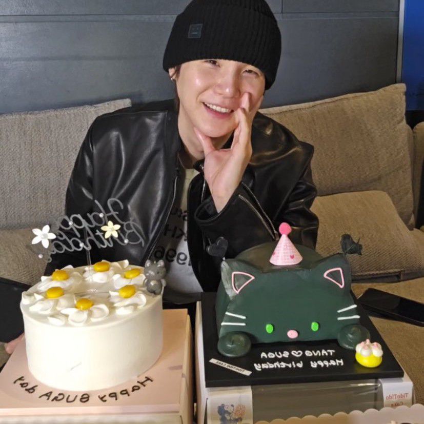 A moment captured by SUGA (BTS)'s fan