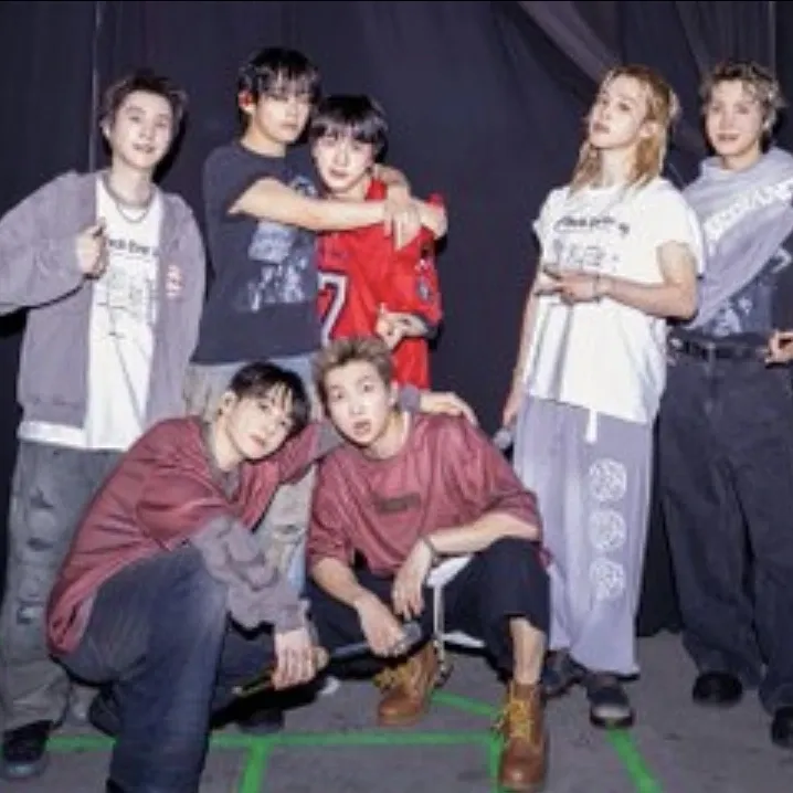 A moment captured by BTS's fan