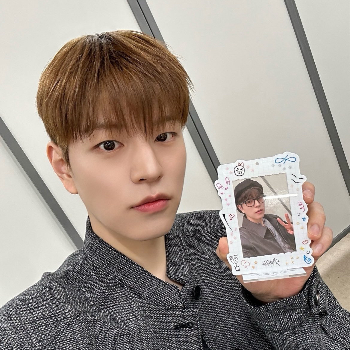 A moment captured by Seungmin (Stray Kids)'s fan