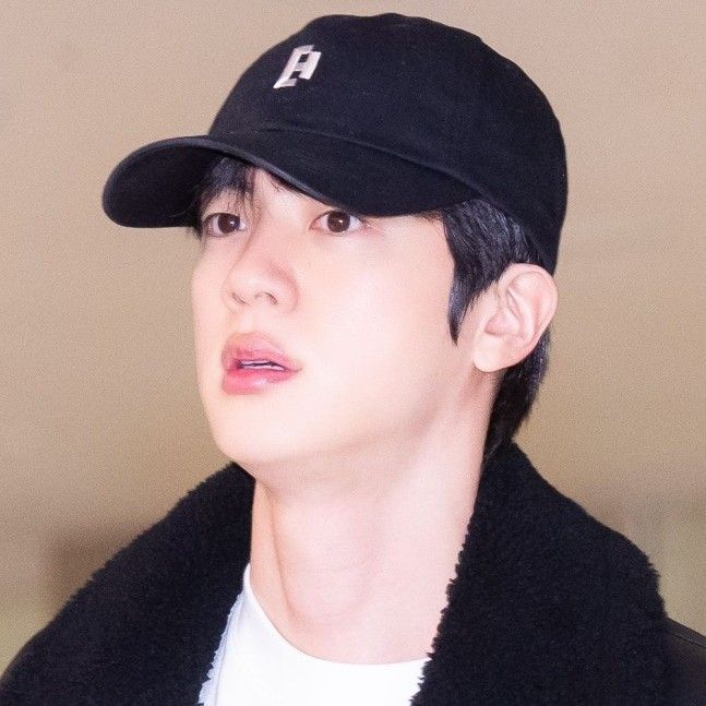 Recent activity shot of Jin (BTS)