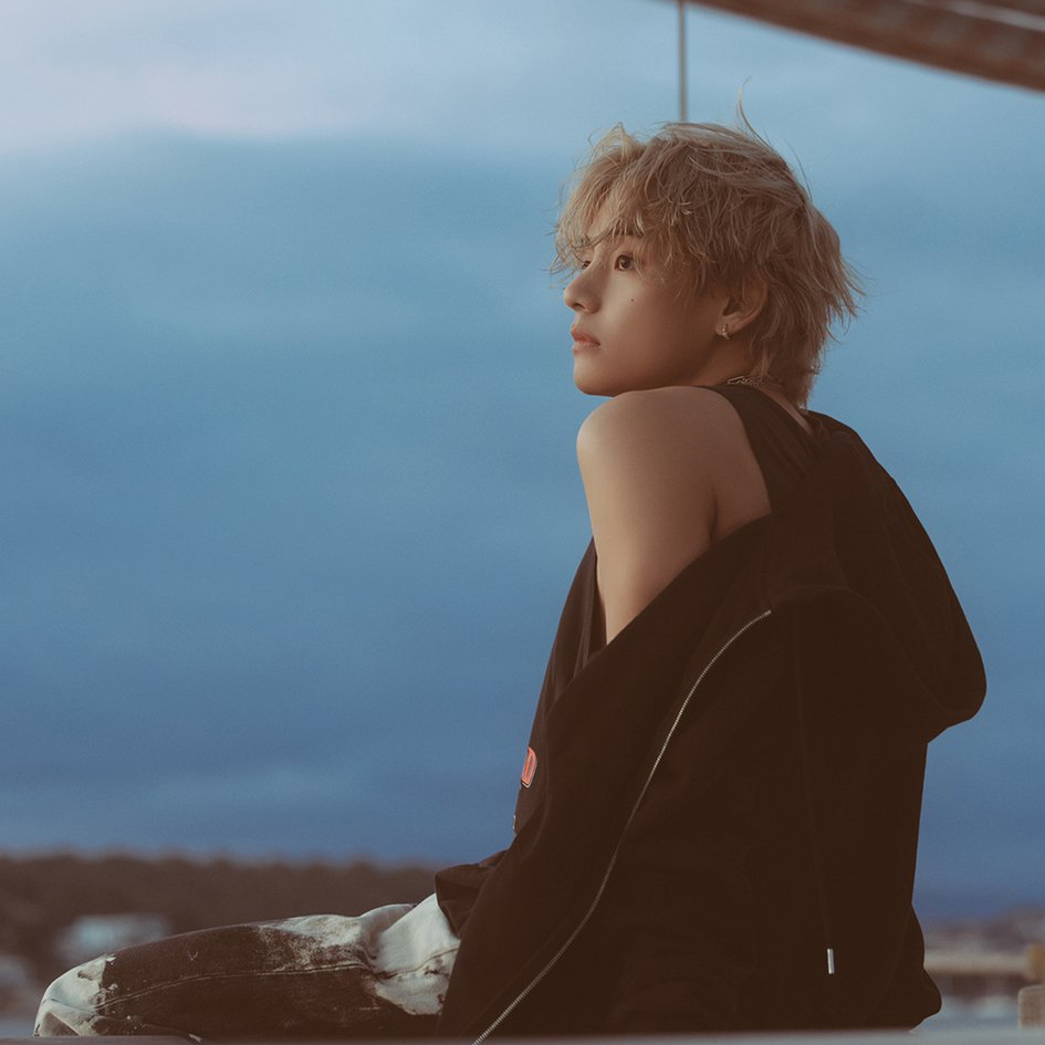 V (BTS)の舞台裏ショット