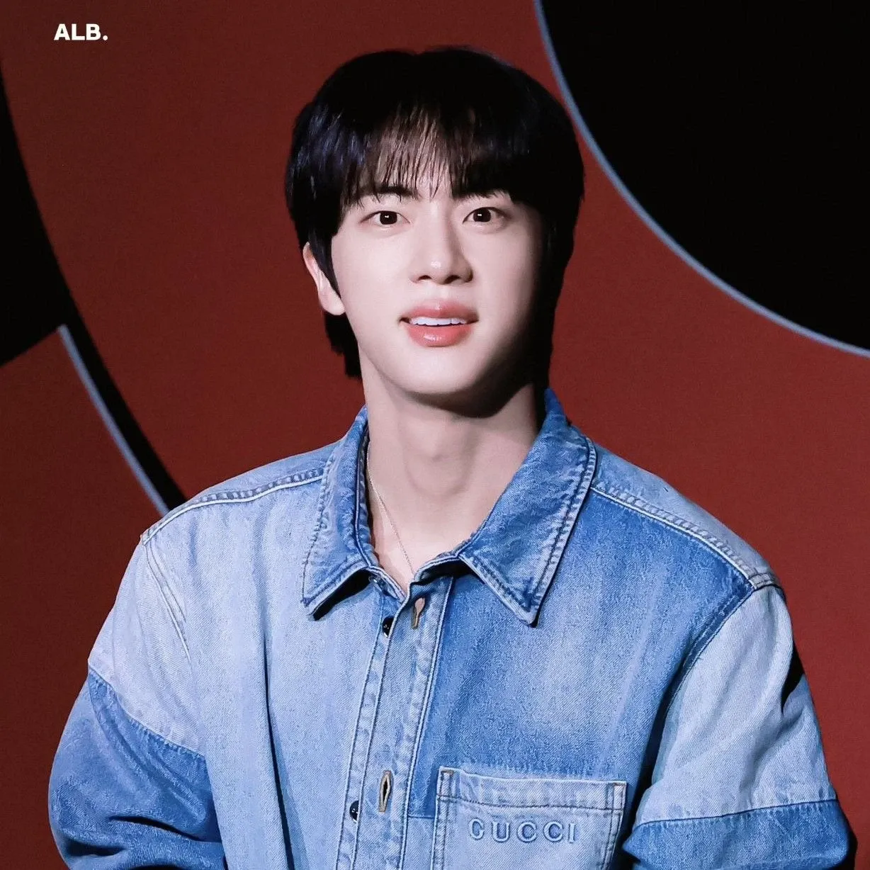 Recent activity shot of Jin (BTS)