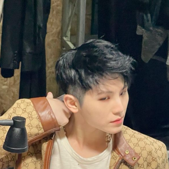 Recent activity shot of Woozi (SEVENTEEN)