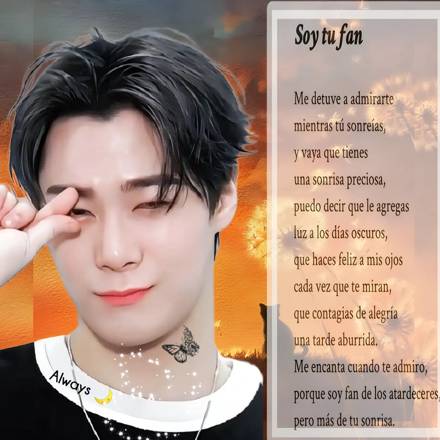 Behind-the-scenes cut of Moonbin (ASTRO)