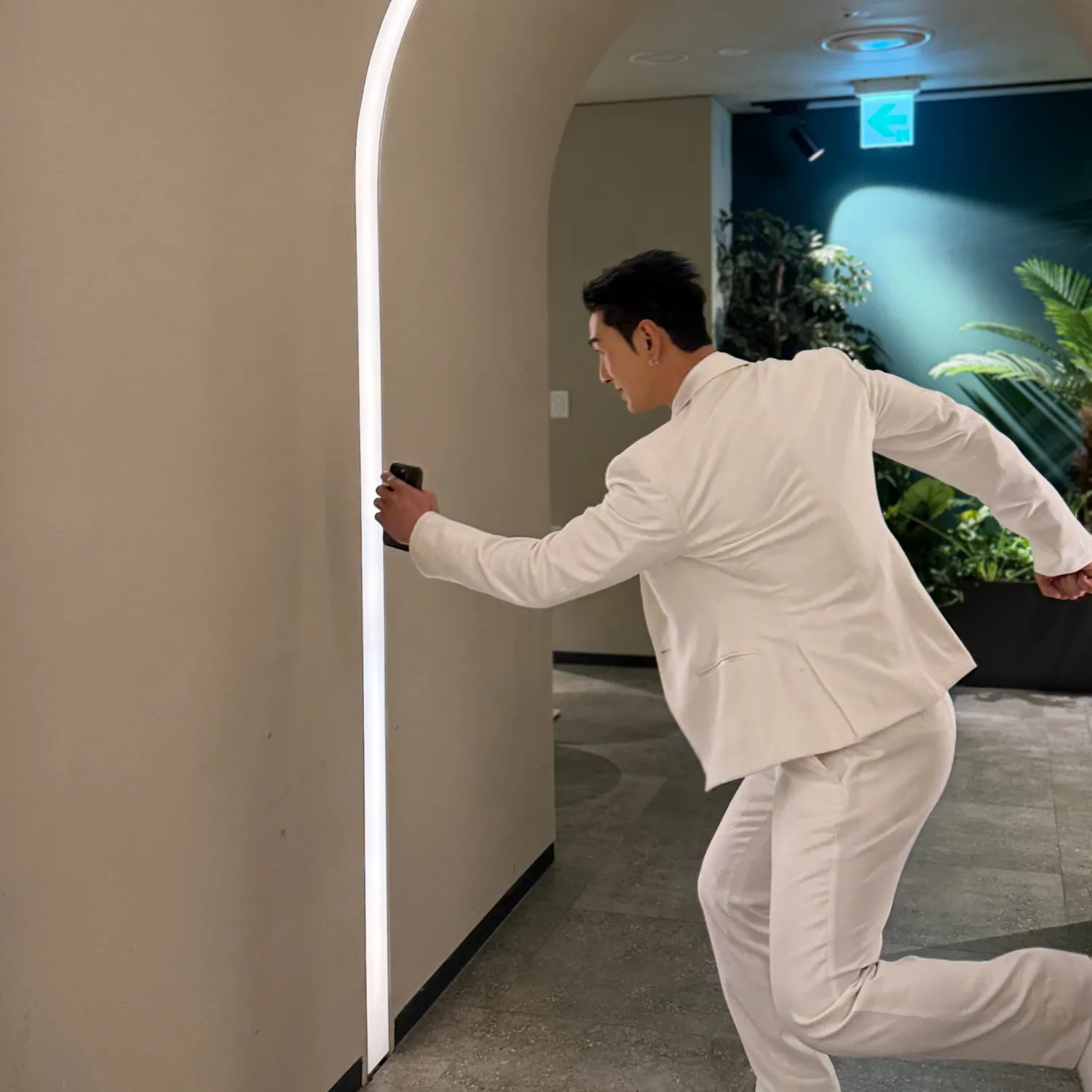 Recent activity shot of Baekho