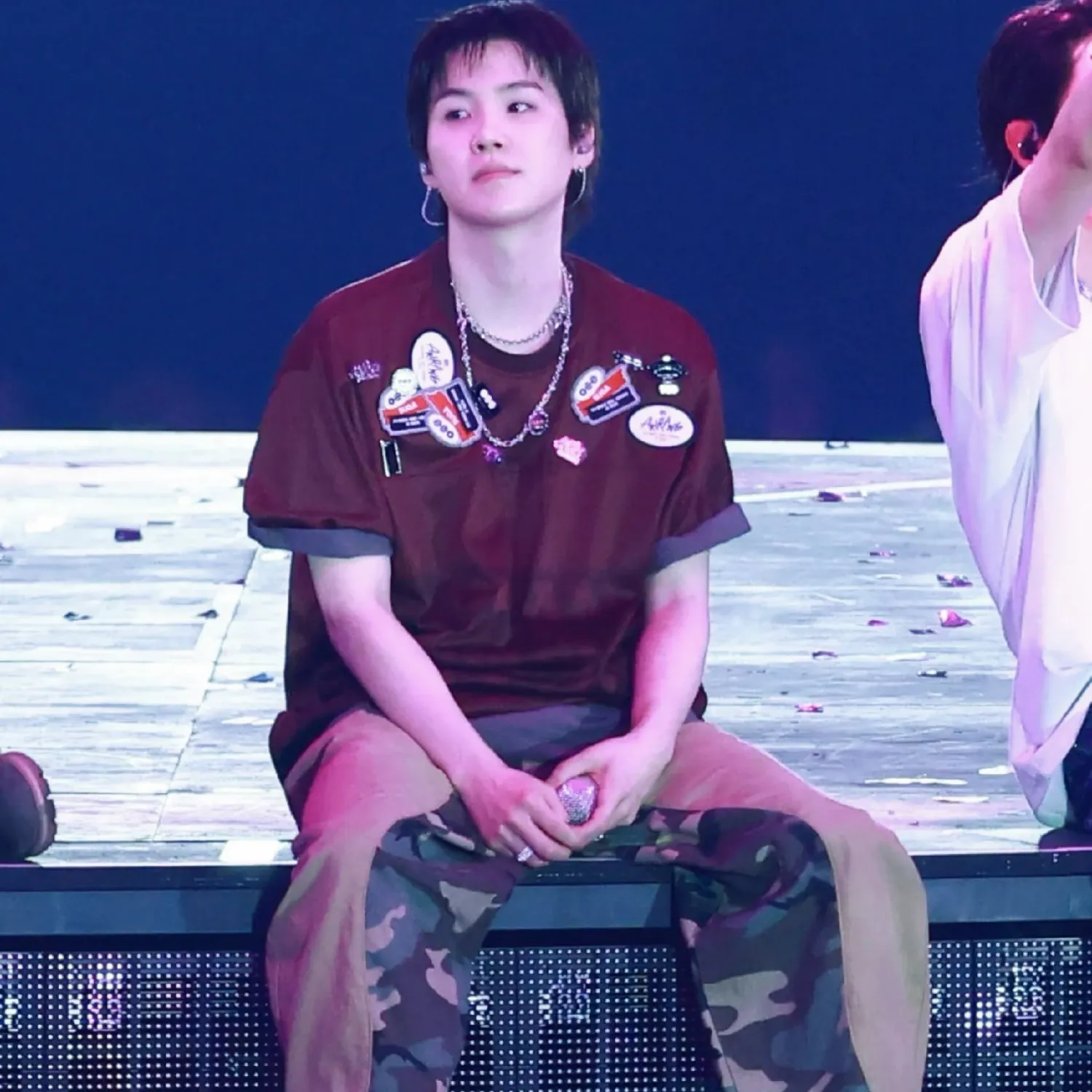 Recent activity shot of SUGA (BTS)
