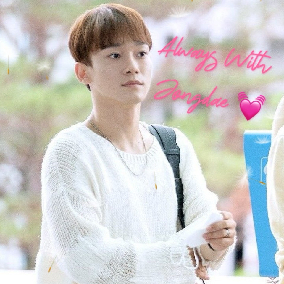 Behind-the-scenes cut of Chen (EXO)