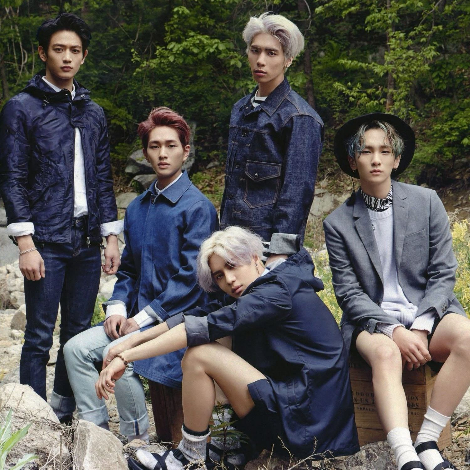 Recent activity shot of SHINee