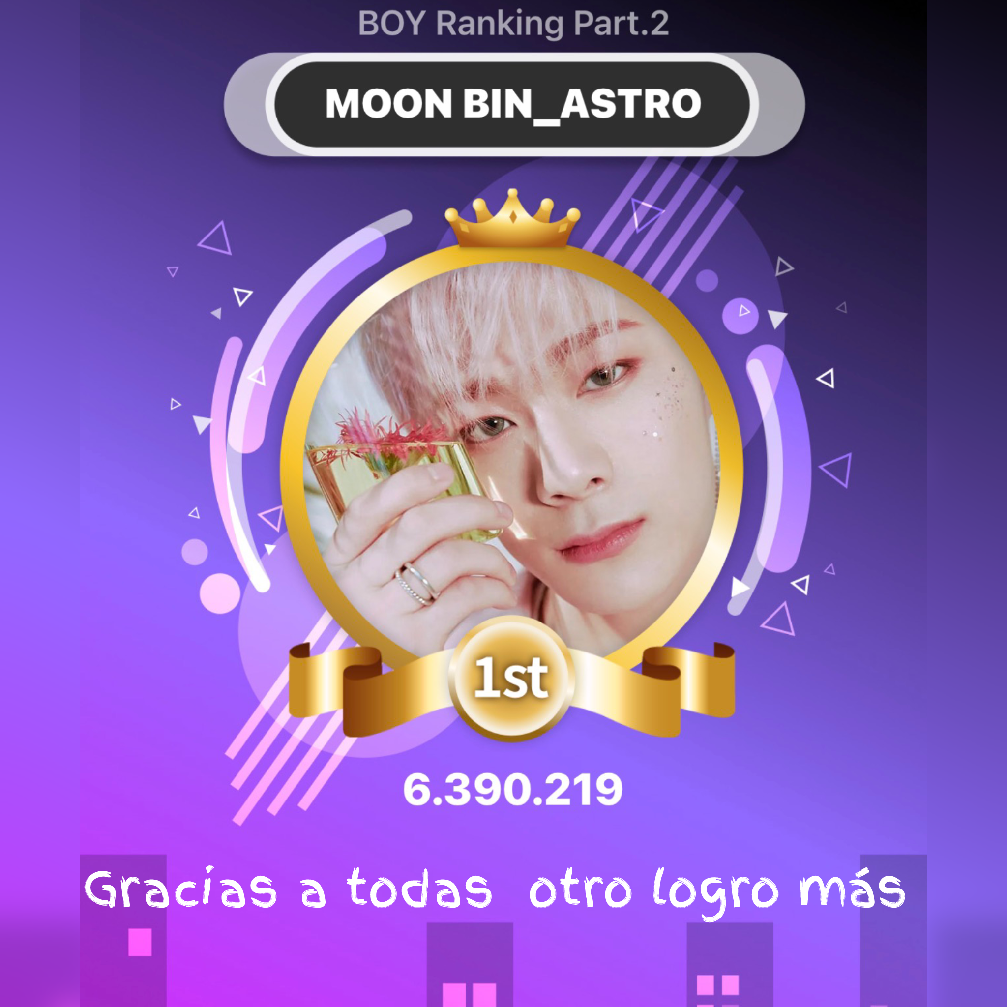 Recent activity shot of Moonbin (ASTRO)