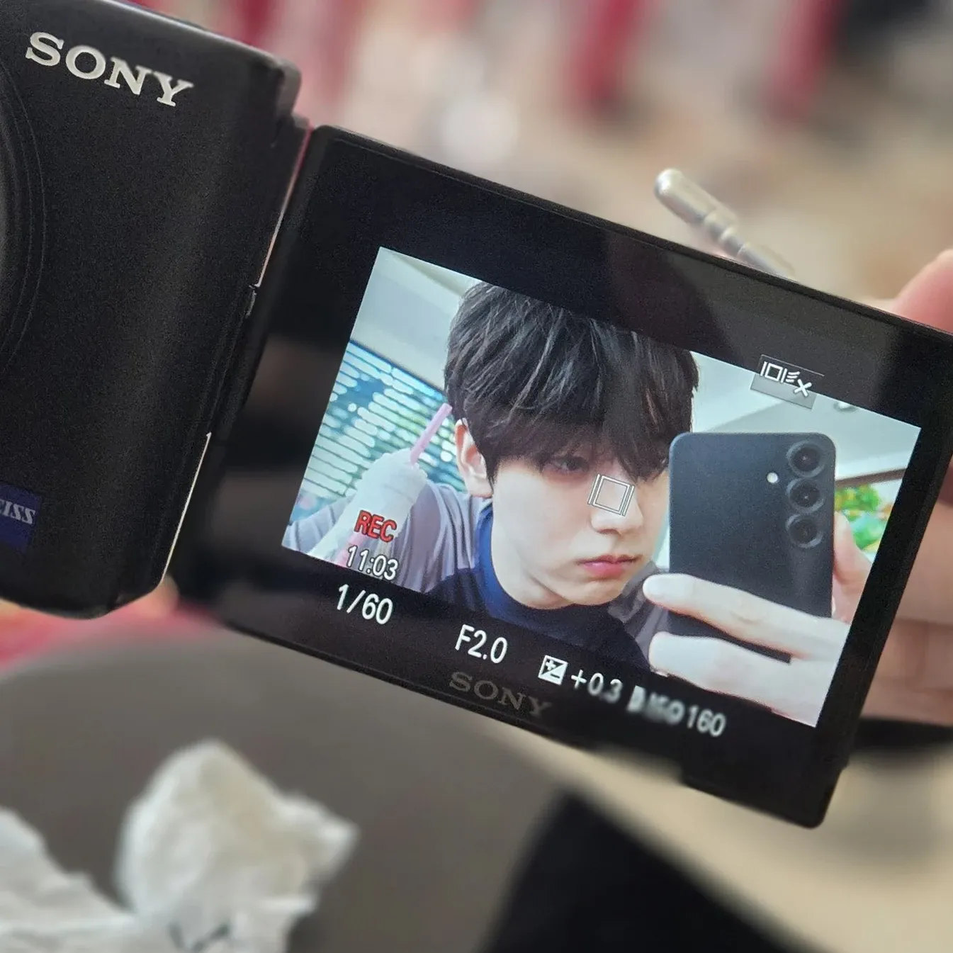 투모로우바이투게더의 비하인드 컷