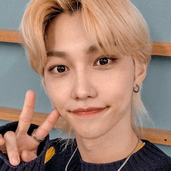 Recent activity shot of Felix (Stray Kids)