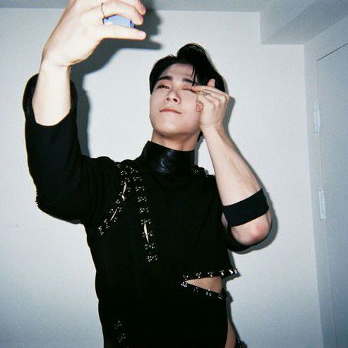 Recent activity shot of Moonbin (ASTRO)