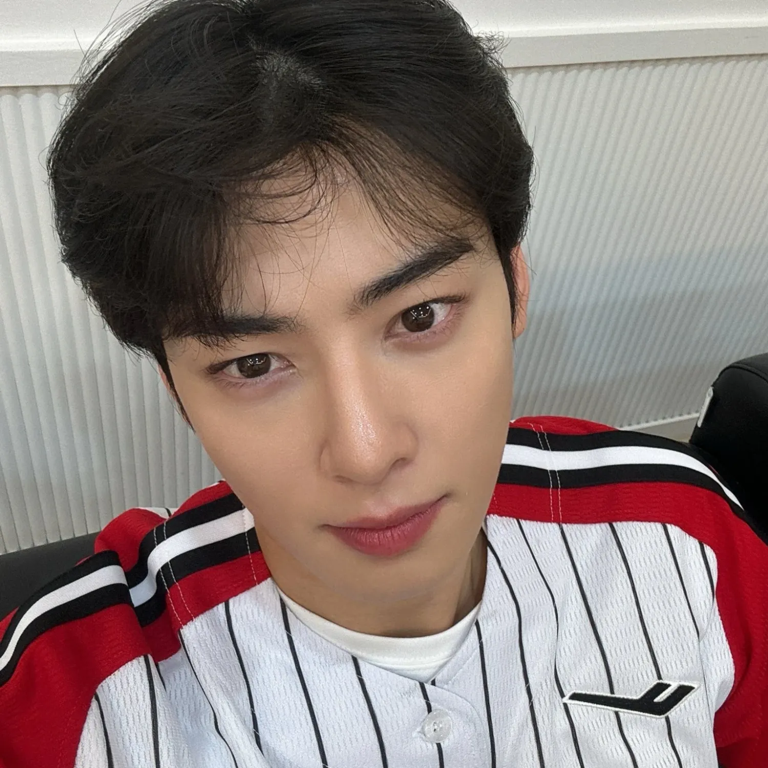 Recent activity shot of Eunwoo (ASTRO)