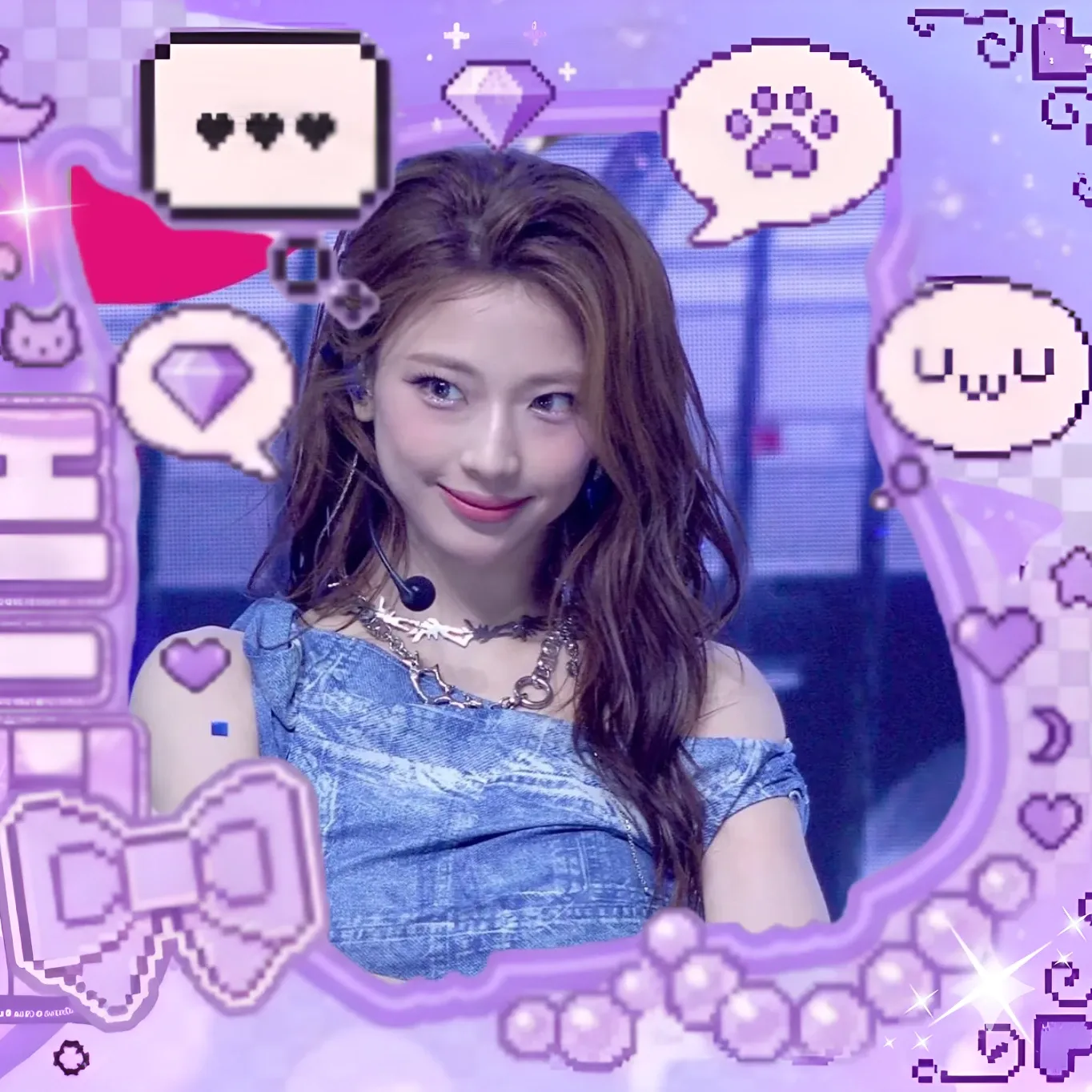 A moment captured by Ruka (BABYMONSTER)'s fan