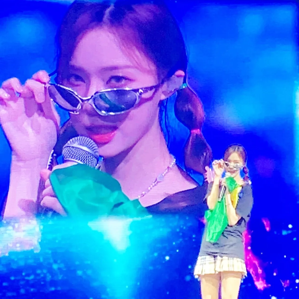 A moment captured by Winter (aespa)'s fan