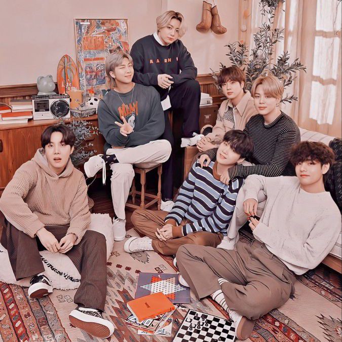 Momen yang diabadikan oleh penggemar BTS