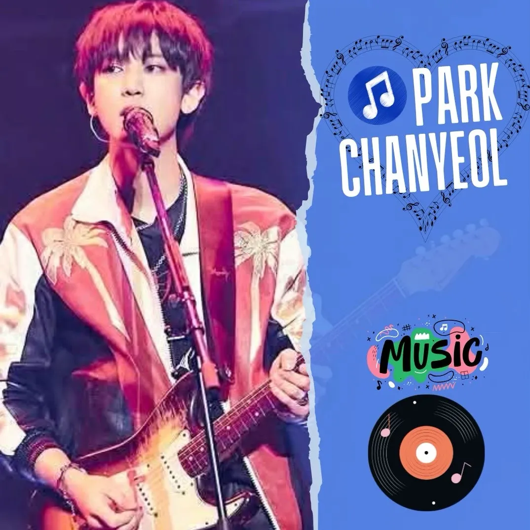Recent activity shot of Chanyeol (EXO)