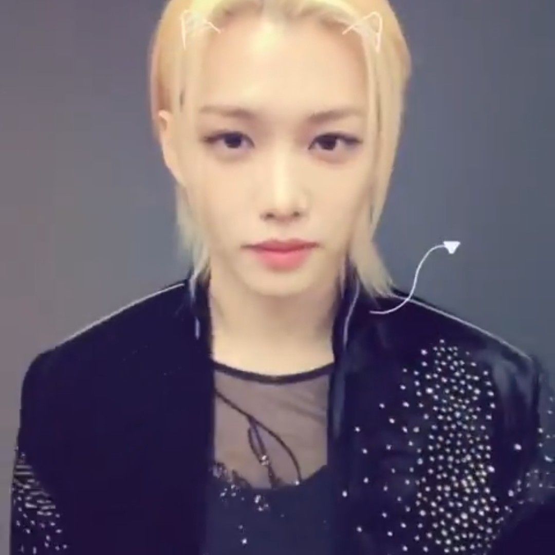 Recent activity shot of Felix (Stray Kids)