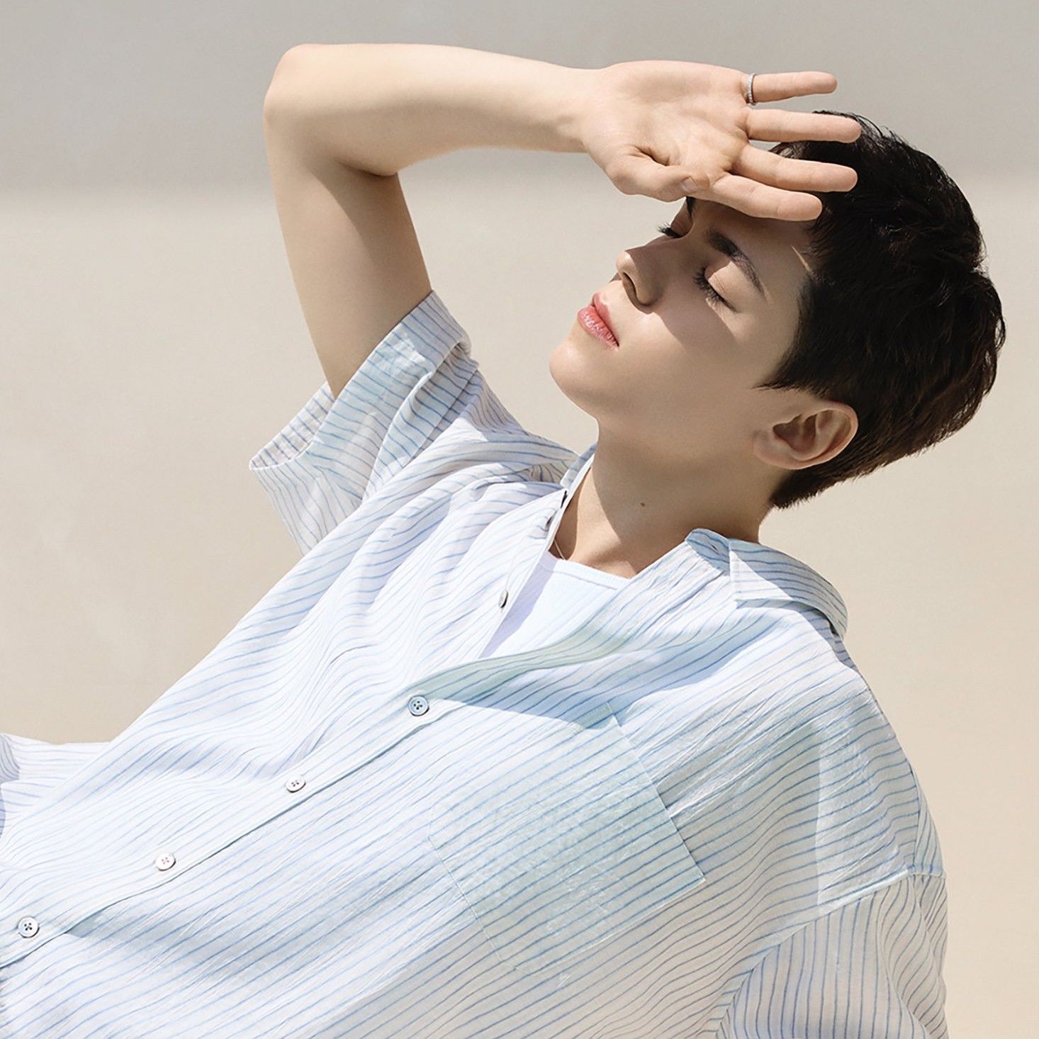 A moment captured by Vernon (SEVENTEEN)'s fan