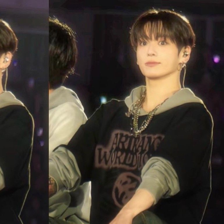 A moment captured by Jungkook (BTS)'s fan