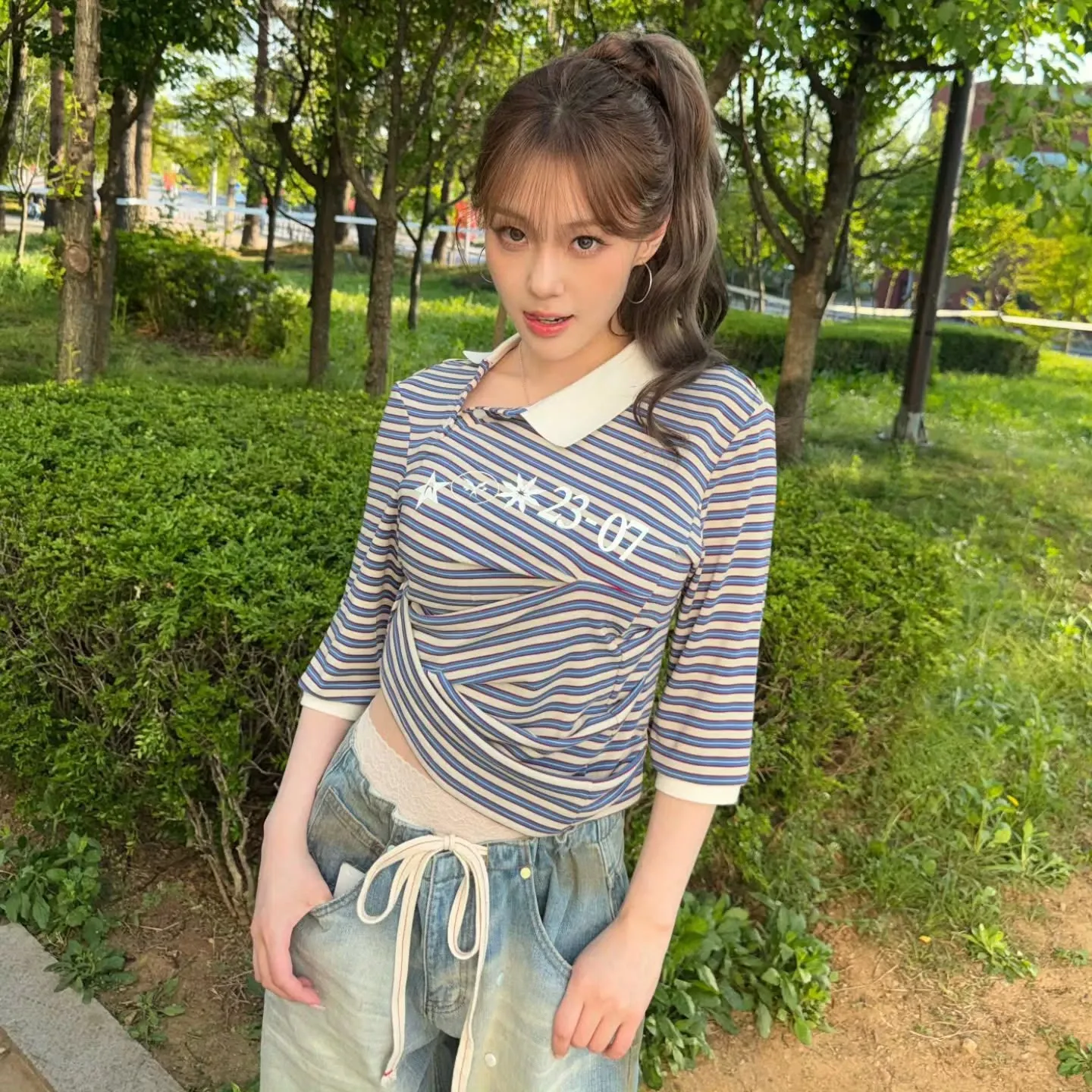Recent activity shot of Kim Chaehyun (Kep1er)