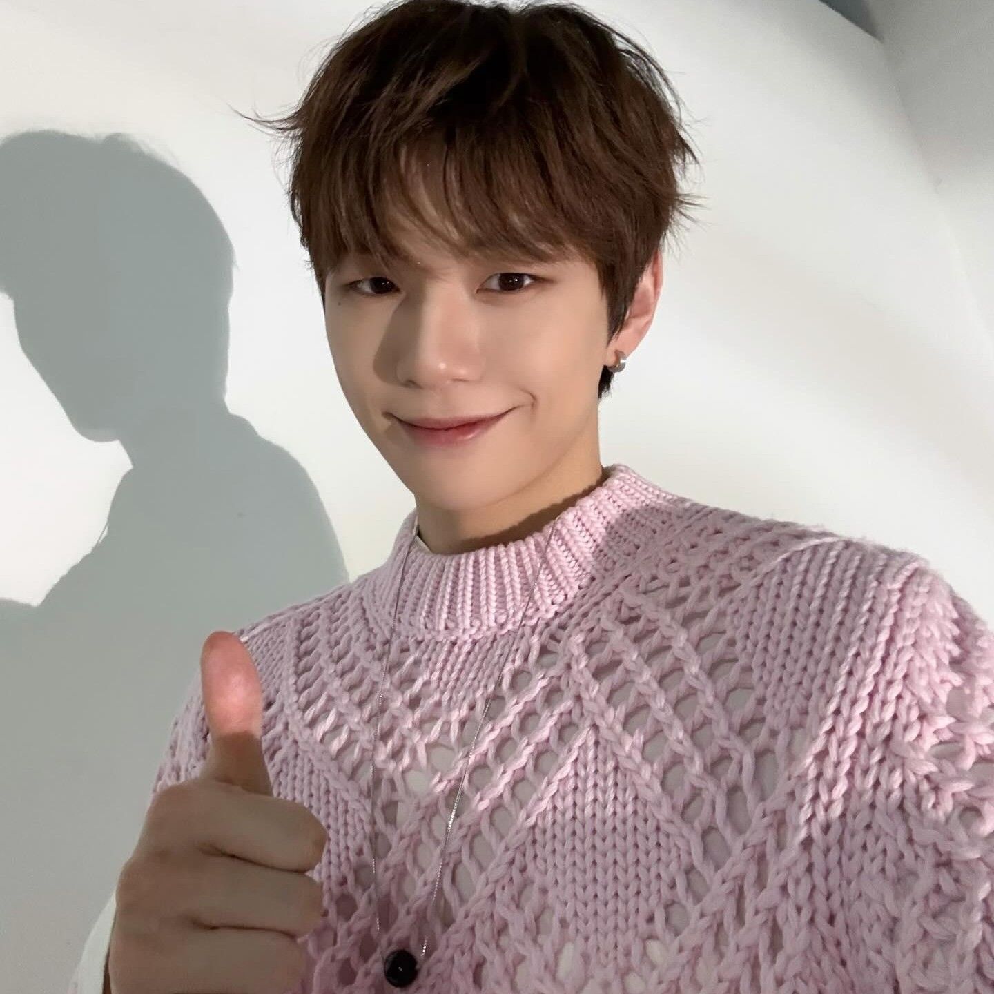 A moment captured by Kang Daniel's fan