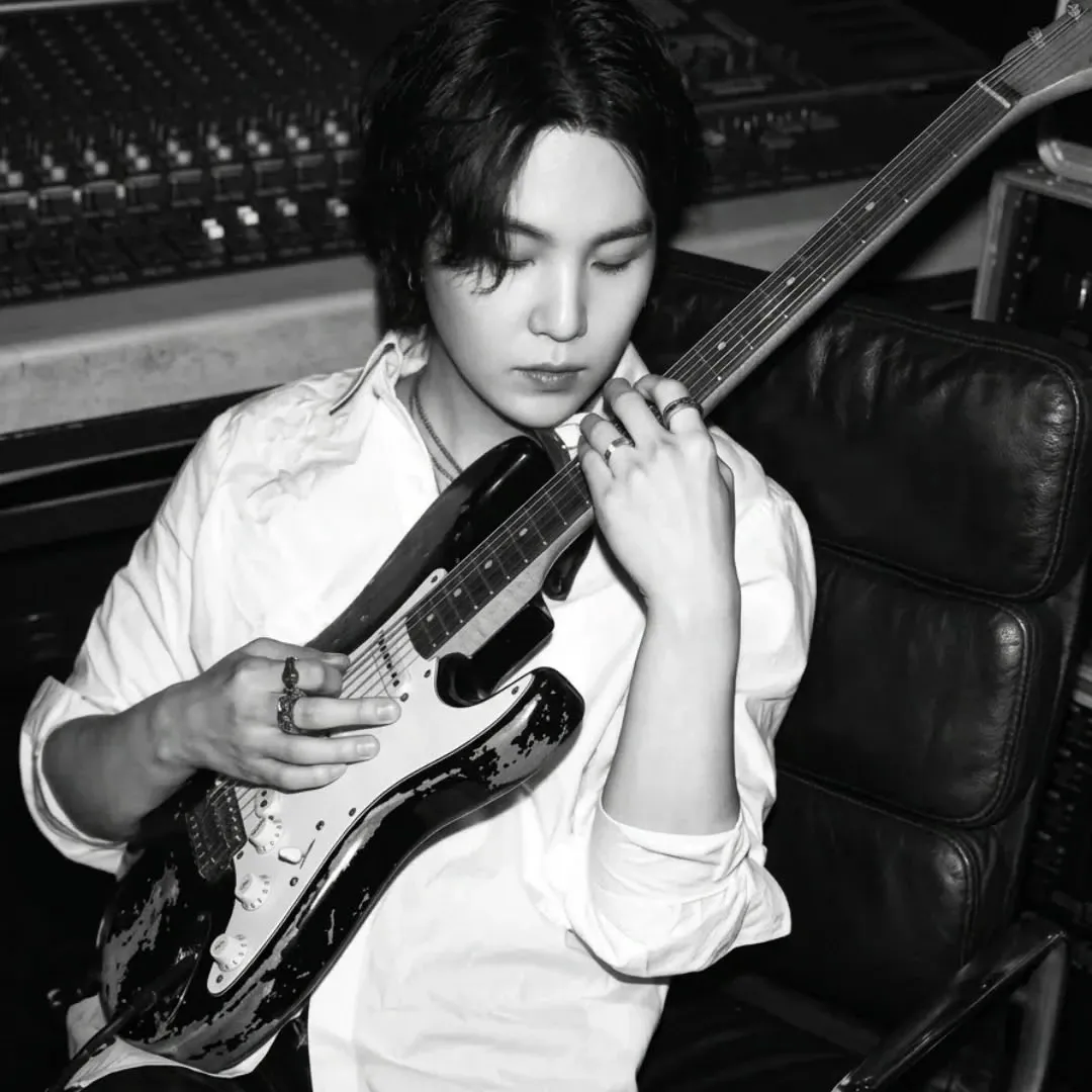 A moment captured by SUGA (BTS)'s fan