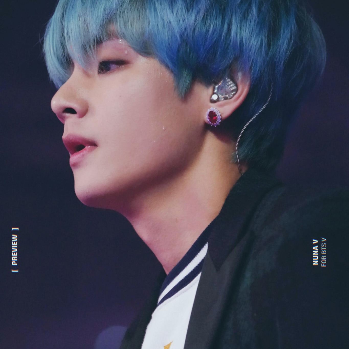 V (BTS)の舞台裏ショット