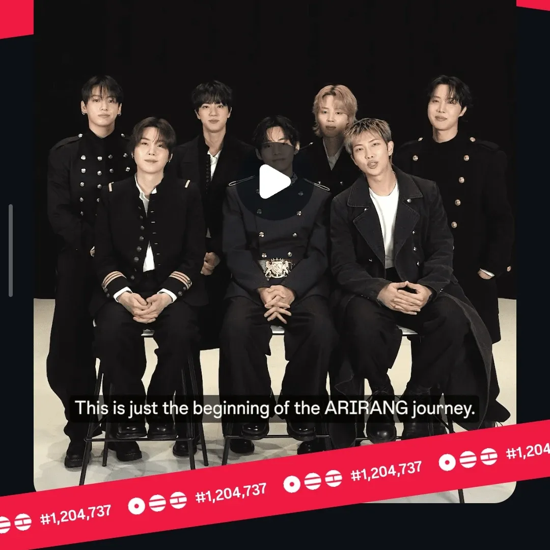 Behind-the-scenes cut of BTS