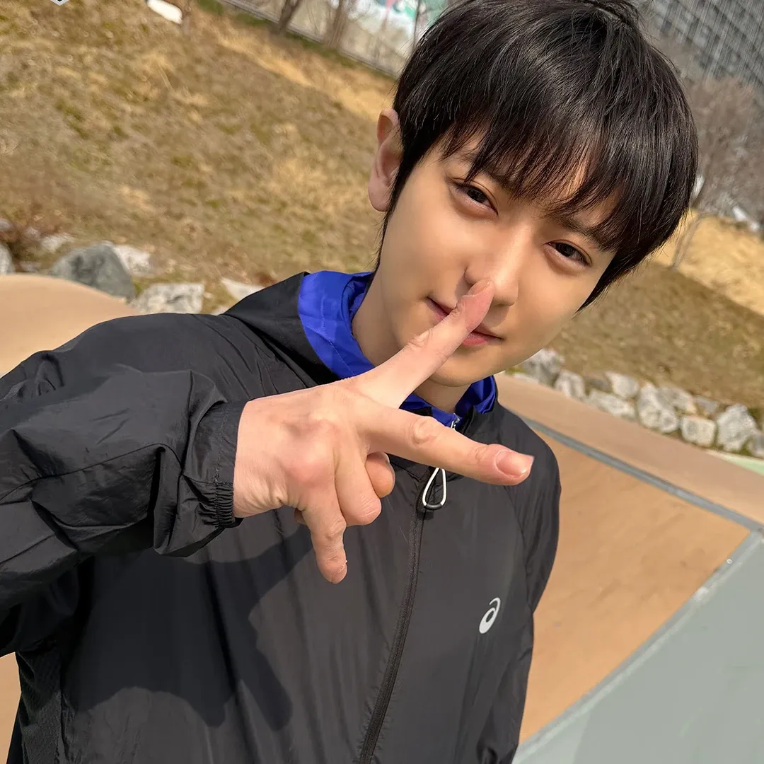 찬열 (EXO)의 비하인드 컷