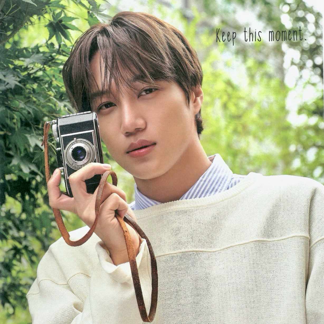 A moment captured by Kai (EXO)'s fan