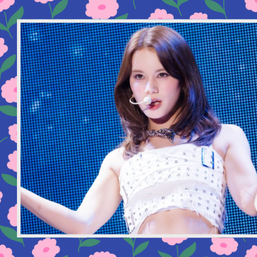 A moment captured by Nina (NiziU)'s fan